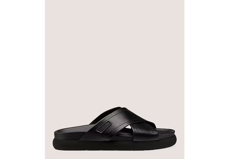 1012-SW-FLEX-CRISSCROSS-SPORT-SLIDE-Leather-Black-3.jpg SW FLEX CRISSCROSS SPORT SLIDE - Leather/Black