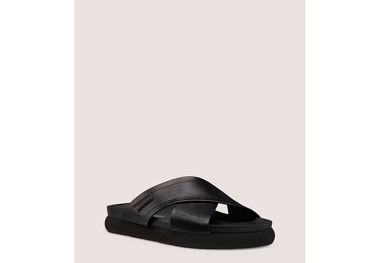 1012-SW-FLEX-CRISSCROSS-SPORT-SLIDE-Leather-Black-4.jpg SW FLEX CRISSCROSS SPORT SLIDE - Leather/Black