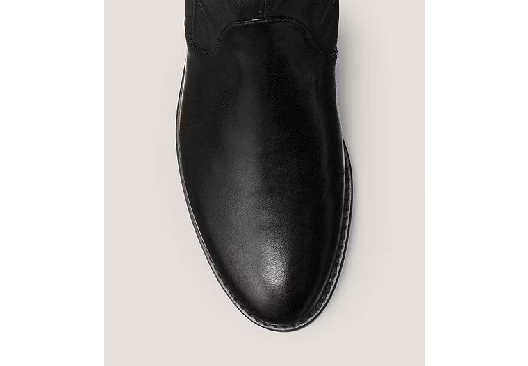 LOWLAND - Stretch Nappa Leather/Black