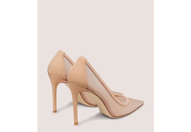 STUART 100 PUMP - Mesh & Suede/Ginger
