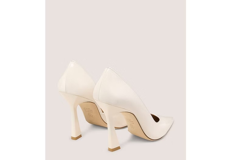 VINNIE 100 D'ORSAY PUMP - Patent leather/Cream
