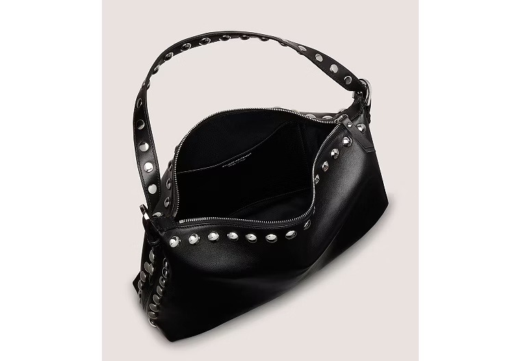 1893-STUART-STUD-SHOULDER-BAG-Black-3.jpg STUART STUD SHOULDER BAG - Black
