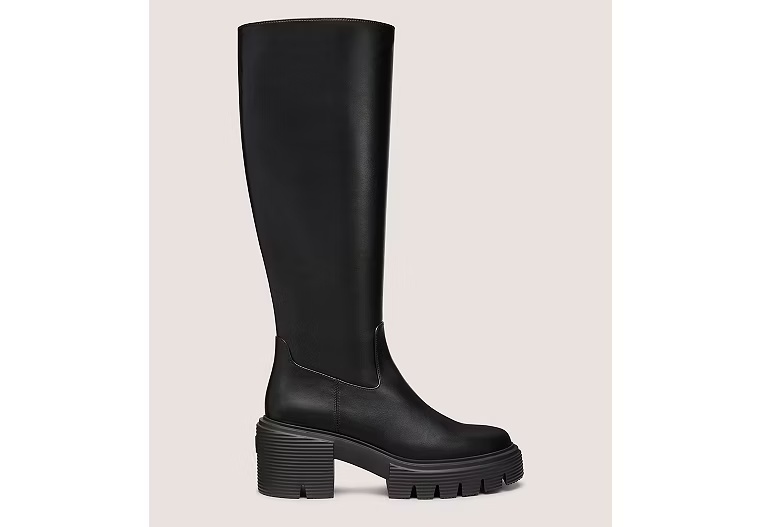 SOHO KNEE-HIGH BOOT (W) - Smooth Leather/Black