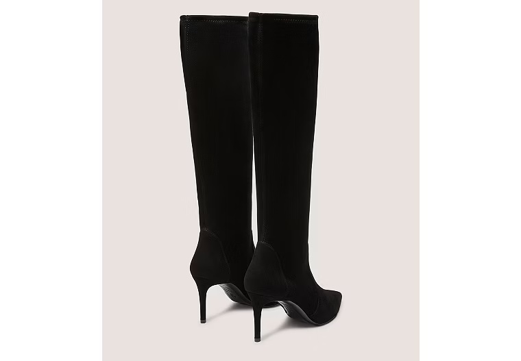STUART POWER BOOT 75 - Stretch suede/Black