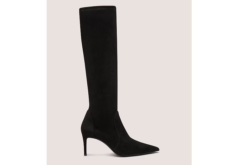 STUART POWER BOOT 75 - Stretch suede/Black