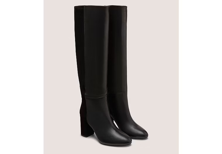 2639-5050-STRUT-BLOCK-BOOT-Dress-Nappa-Leather-Suede-Black-4.jpg 5050 STRUT BLOCK BOOT - Dress Nappa Leather & Suede/Black
