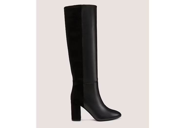 2639-5050-STRUT-BLOCK-BOOT-Dress-Nappa-Leather-Suede-Black-7.jpg 5050 STRUT BLOCK BOOT - Dress Nappa Leather & Suede/Black