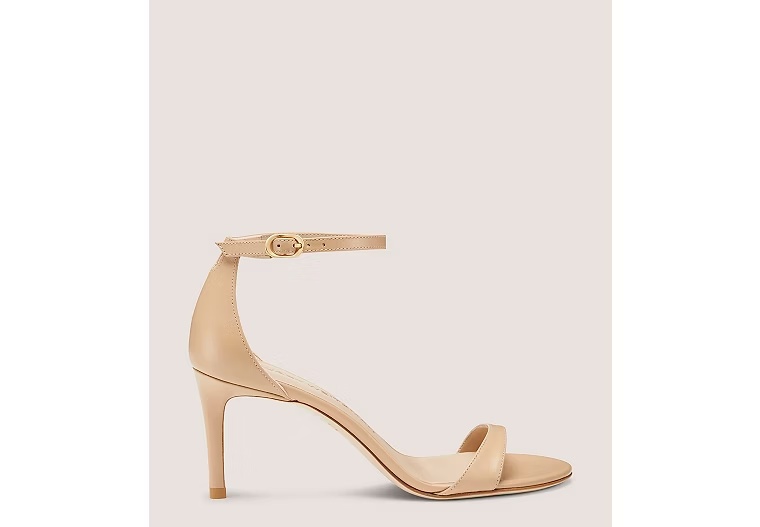 NUDIST II SANDAL 75 - Smooth Leather/Adobe Beige