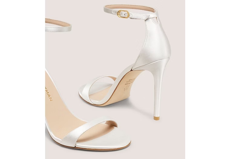 NUDIST II SANDAL 100 - Satin/Cream