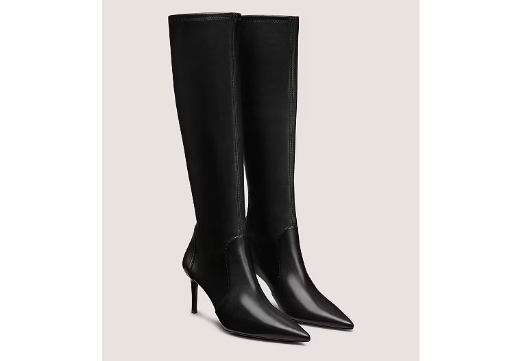 STUART POWER BOOT 75 - Stretch Nappa Leather/Black
