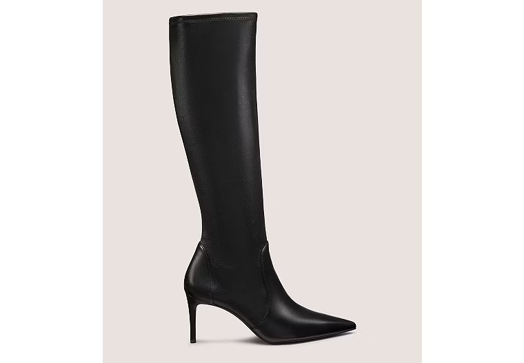 STUART POWER BOOT 75 - Stretch Nappa Leather/Black