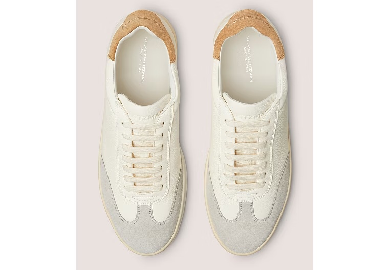 BANNER SNEAKER - White Bianco, Oatmeal & Biscotto