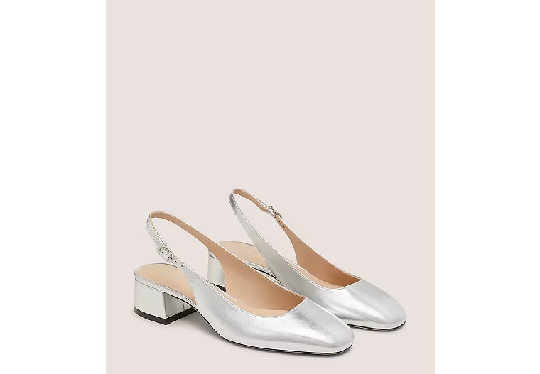 3636-MAEVE-SLINGBACK-35-Liquid-Metallic-Leather-Silver-3.jpg MAEVE SLINGBACK 35 - Liquid Metallic Leather/Silver