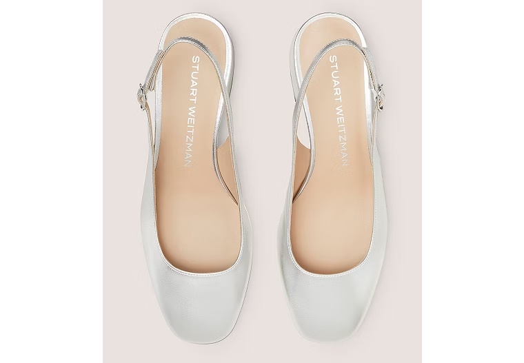 3636-MAEVE-SLINGBACK-35-Liquid-Metallic-Leather-Silver-4.jpg MAEVE SLINGBACK 35 - Liquid Metallic Leather/Silver