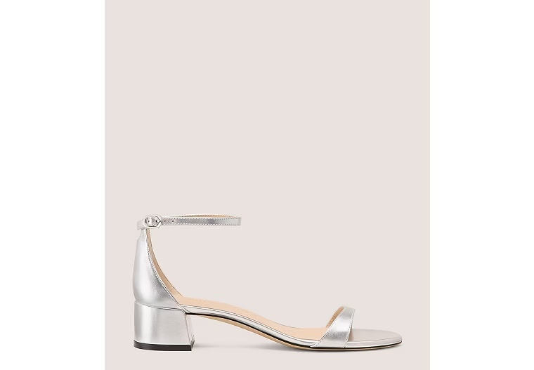NUDIST BLOCK 35 - Liquid Metallic Leather/Silver