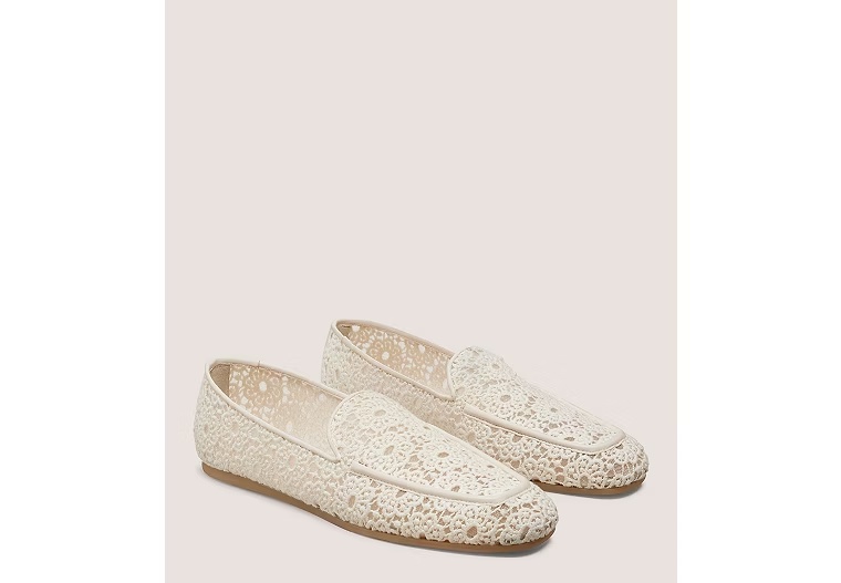 3731-LEE-LOAFER-Jasmine-Crochet-Nappa-Leather-Linen-4.jpg LEE LOAFER - Jasmine Crochet & Nappa Leather/Linen