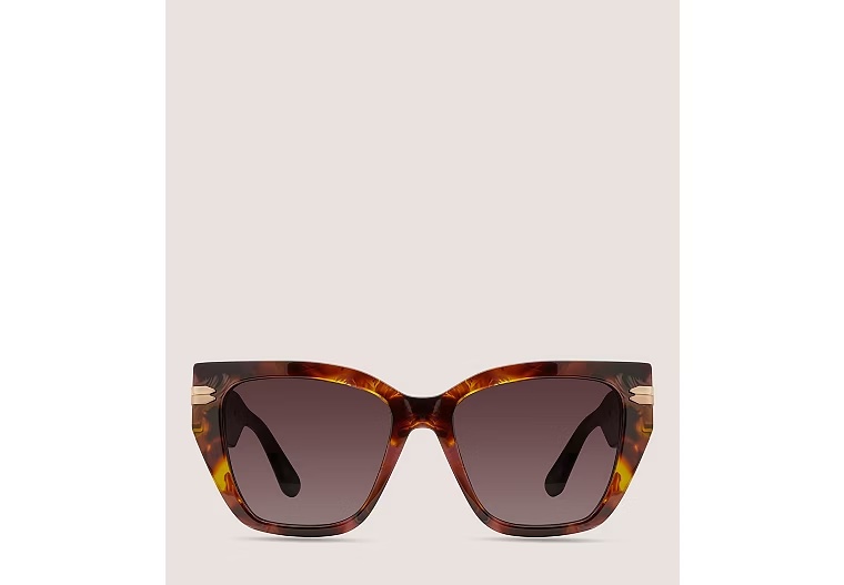 TWO-TONE CAT-EYE SUNGLASSES â€?- Pink & Rose Gold