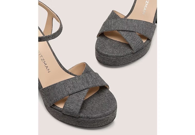 DAYNA PLATFORM SANDAL - Flannel/Slate Gray