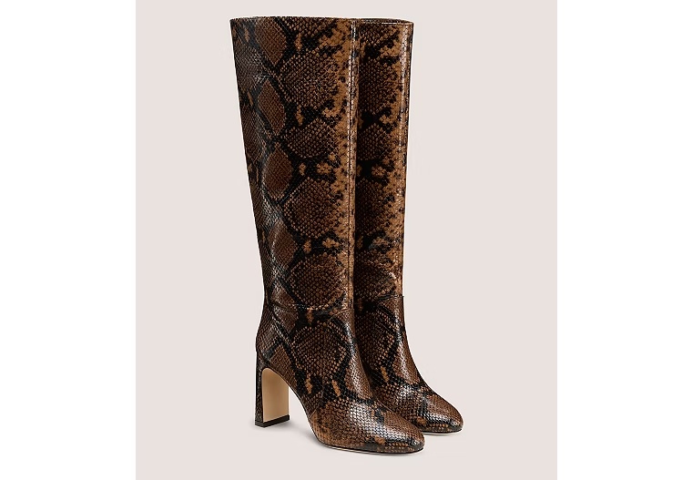 4381-BABETTE-TUBO-BOOT-85-Snake-Printed-Leather-Espresso-4.jpg BABETTE TUBO BOOT 85 - Snake Printed Leather/Espresso