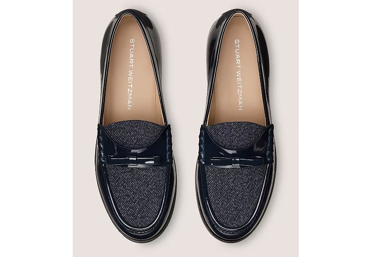 4400-LOTTIE-BOW-LOAFER-Navy-Blue-2.jpg LOTTIE BOW LOAFER - Navy Blue