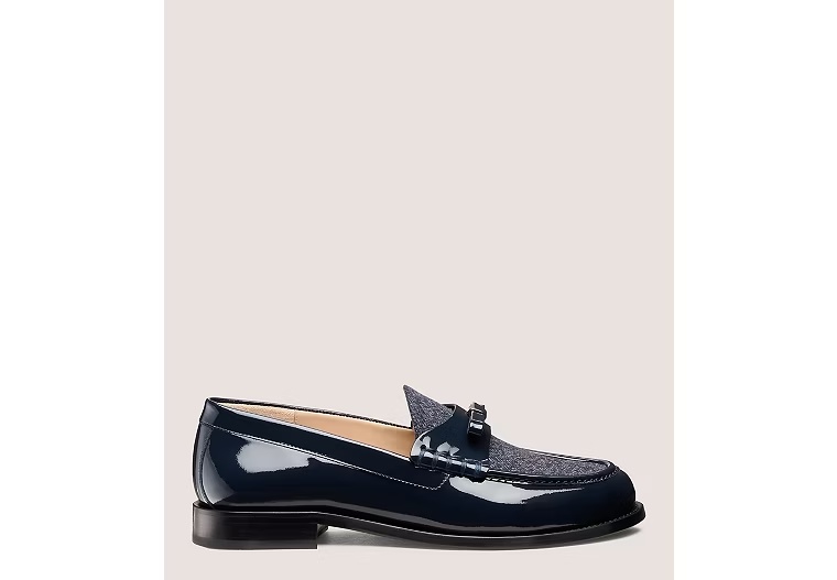 4400-LOTTIE-BOW-LOAFER-Navy-Blue-3.jpg LOTTIE BOW LOAFER - Navy Blue