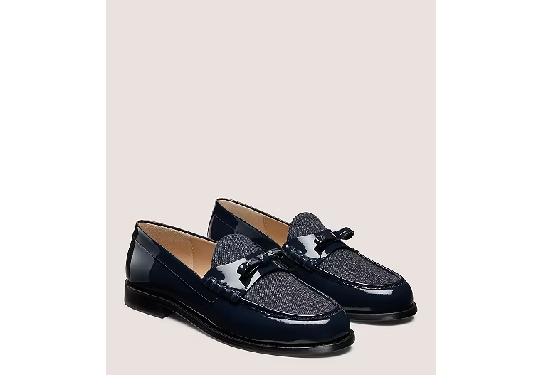 4400-LOTTIE-BOW-LOAFER-Navy-Blue-4.jpg LOTTIE BOW LOAFER - Navy Blue