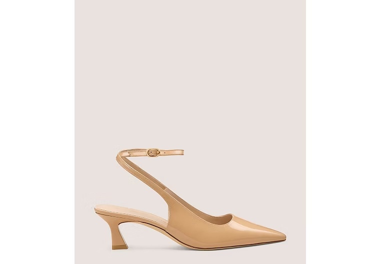 4549-VINNIE-50-STRAP-PUMP-Patent-leather-Adobe-Beige-3.jpg VINNIE 50 STRAP PUMP - Patent leather/Adobe Beige