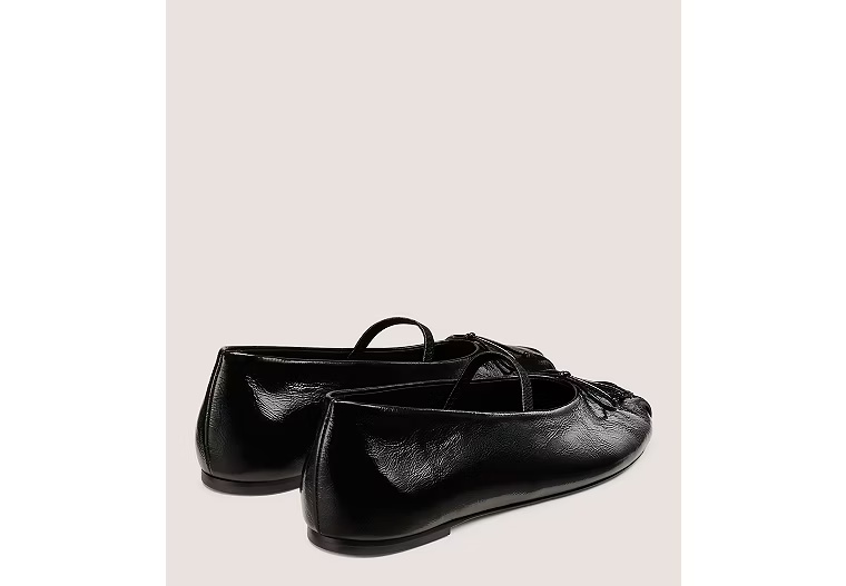 5010-PRIMA-BOW-BALLET-MARY-JANE-Crinkled-Patent-Leather-Black-1.jpg PRIMA BOW BALLET MARY JANE - Crinkled Patent Leather/Black