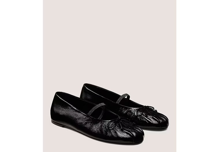 5010-PRIMA-BOW-BALLET-MARY-JANE-Crinkled-Patent-Leather-Black-4.jpg PRIMA BOW BALLET MARY JANE - Crinkled Patent Leather/Black