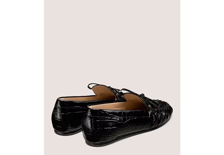 5029-BRITT-BOW-LOAFER-Croc-Printed-Leather-Black-1.jpg BRITT BOW LOAFER - Croc Printed Leather/Black
