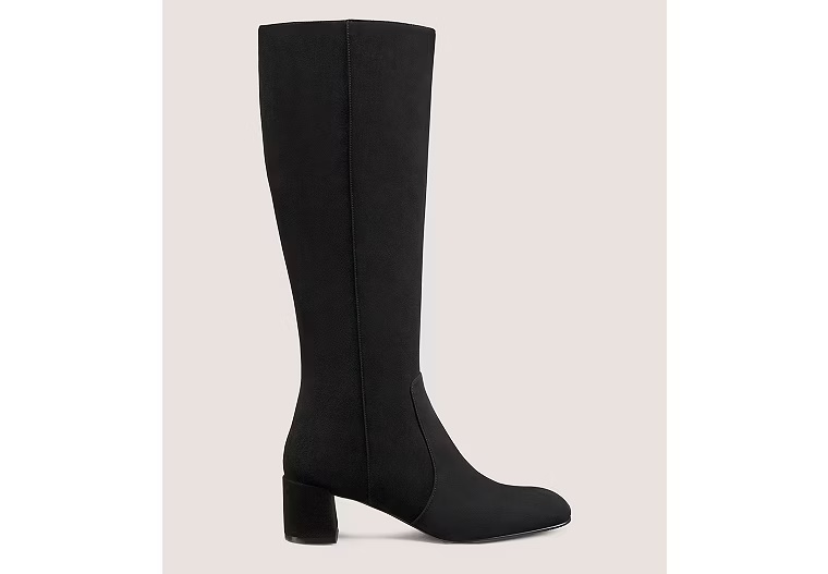 MAEVE ZIP BOOT - Suede/Black