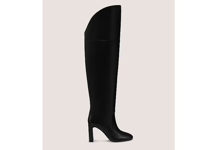 BABETTE OVER-THE-KNEE TUBO 85 - Nappa Leather/Black