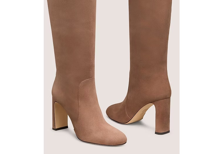 BABETTE OVER-THE-KNEE TUBO 85 - Suede/Taupe