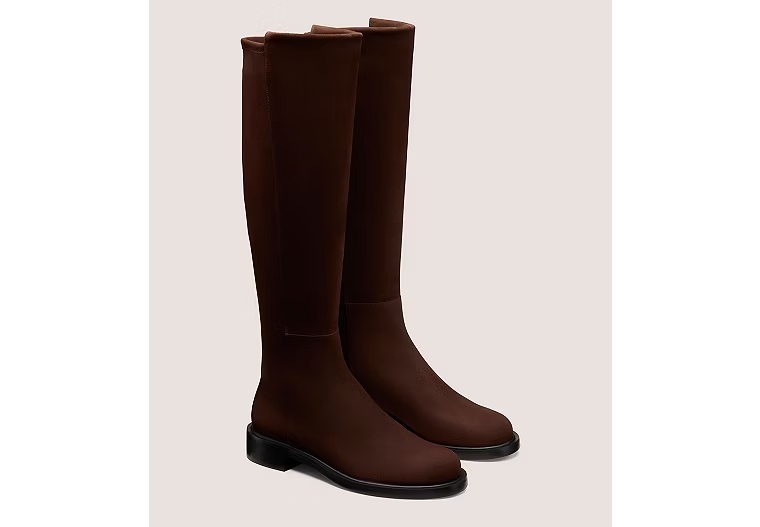 5327-5050-GISELE-KNEE-HIGH-BOOT-Suede-Walnut-Black-3.jpg 5050 GISELE KNEE-HIGH BOOT - Suede/Walnut & Black