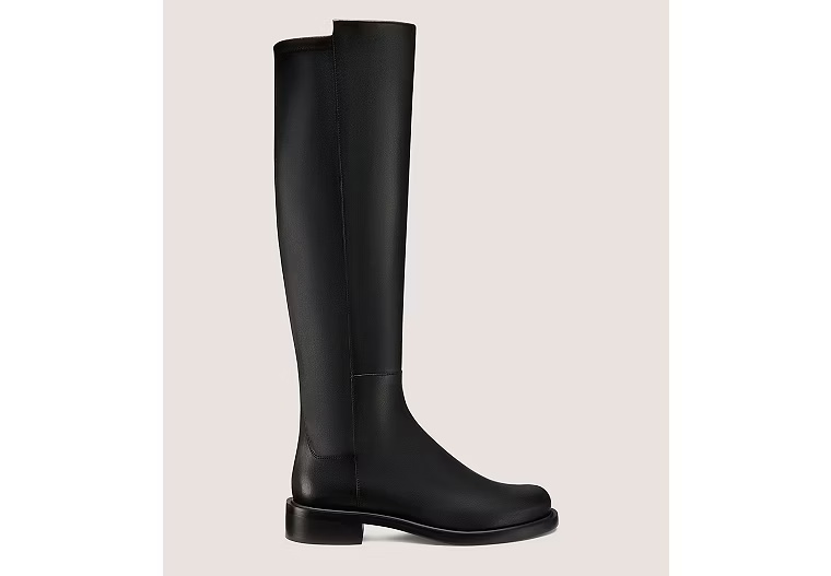 5050 GISELE KNEE-HIGH BOOT - Nappa Leather/Black