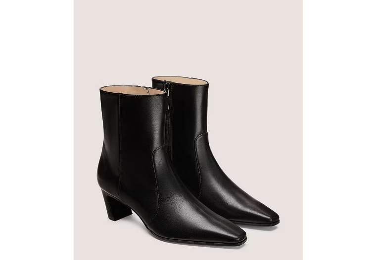 5456-STASSI-ZIP-BOOTIE-50-Nappa-Leather-Black-4.jpg STASSI ZIP BOOTIE 50 - Nappa Leather/Black
