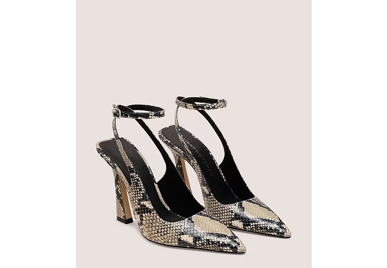 5739-VINNIE-100-STRAP-PUMP-Snake-Printed-Leather-Black-White-4.jpg VINNIE 100 STRAP PUMP - Snake Printed Leather/Black & White