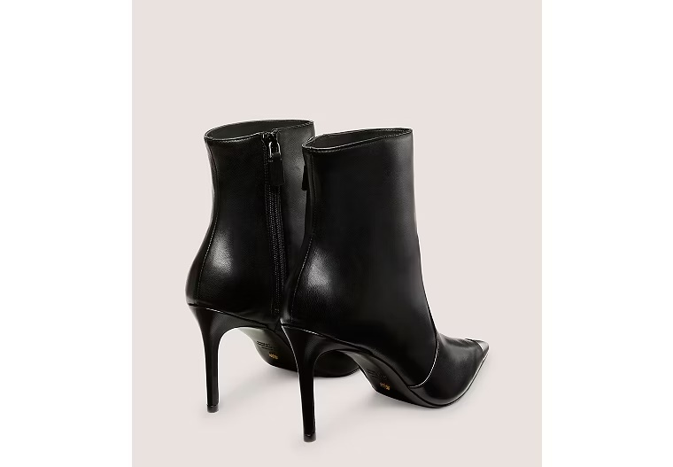 STUART CAPSIZE 85 ZIP BOOTIE - Black & Brushed Gunmetal