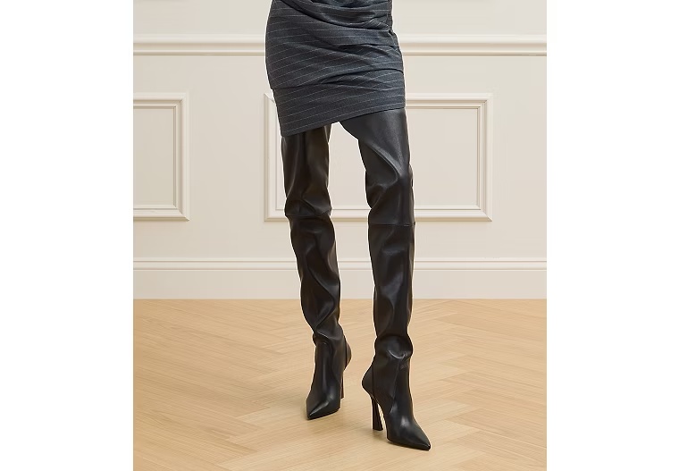 ULTRAVINNIE BOOT 100 - Stretch Nappa Leather/Black