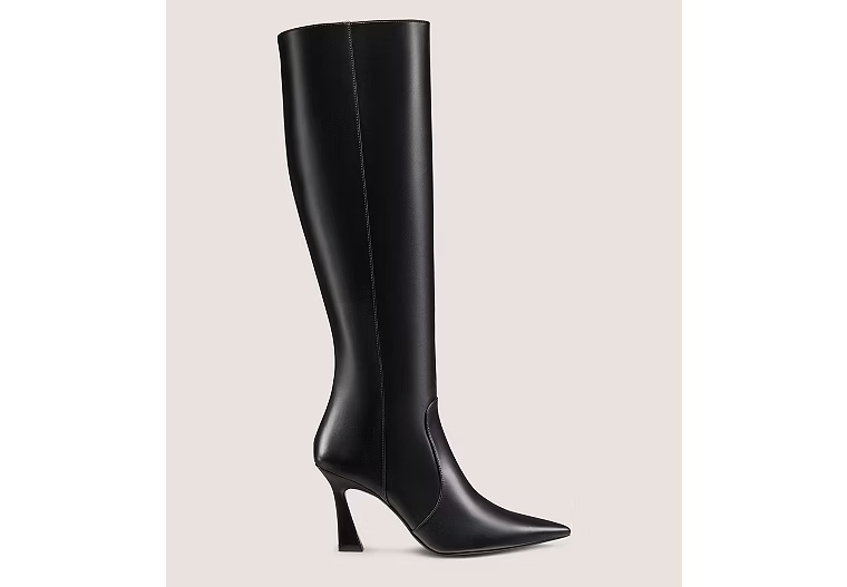 VINNIE ZIP BOOT 85 - Smooth Leather/Black