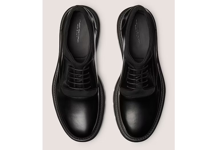 SW CLUB LA DERBY - Brushed Leather & Fabric/Black