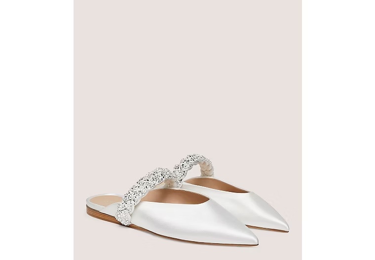 644-ROYALE-PEARL-BRAIDA-FLAT-Satin-White-4.jpg ROYALE PEARL BRAIDA FLAT - Satin/White
