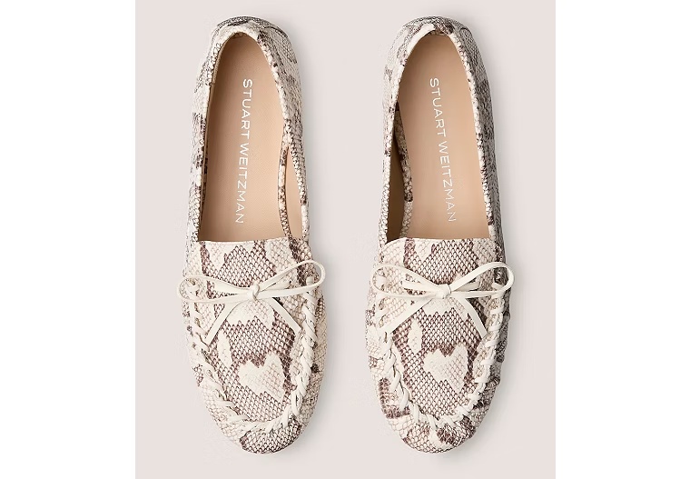 BRITT BOW LOAFER - Cream