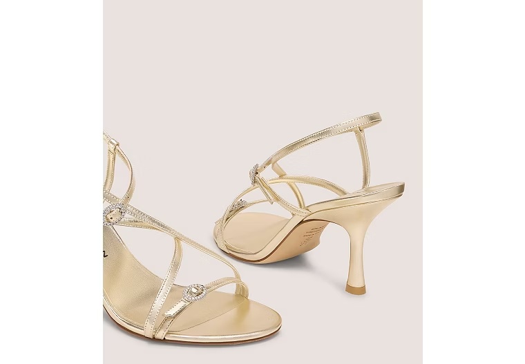 KENSINGTON STRAPPY SANDAL 85 - Light Gold
