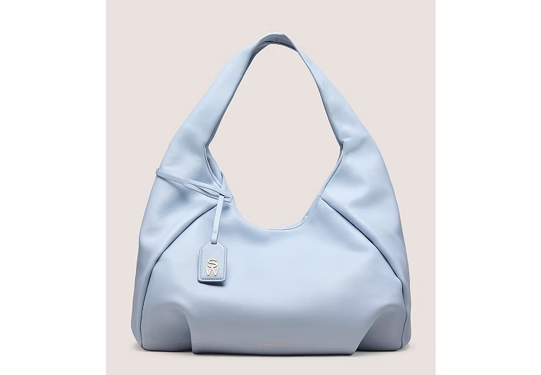 THE MODA HOBO BAG - Soft nappa leather/Cielo