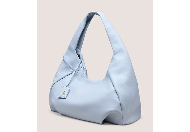THE MODA HOBO BAG - Soft nappa leather/Cielo