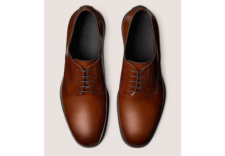 SW CLUB CLASSIC DERBY - Brushed Leather/Tan