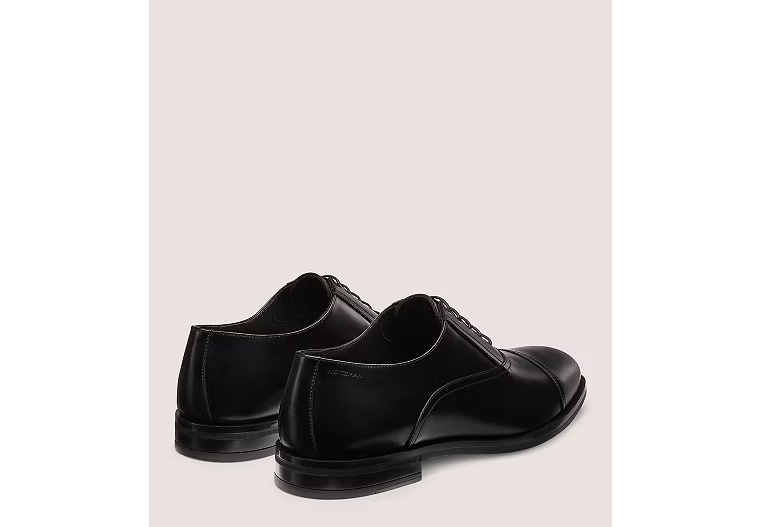 SW CLUB CLASSIC OXFORD - Brushed Leather/Black