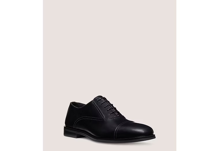 926-SW-CLUB-CLASSIC-OXFORD-Brushed-Leather-Black-4.jpg SW CLUB CLASSIC OXFORD - Brushed Leather/Black
